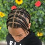 2 feed in braids