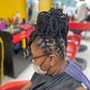 Wedding style for locs