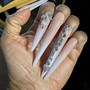 Basic nail art- 2 fingers