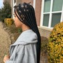 Medium Knotless Braids w/ hair included or not included *midback length*