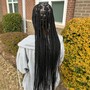 Medium Knotless Braids w/ hair included or not included *midback length*