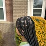 Medium Knotless Braids w/ hair included or not included *midback length*