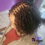 Plaits (natural hair no weave)