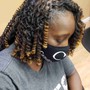 Loc Updo Style