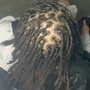 Locs retwist