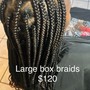 Knotless Box Braids Touch Up