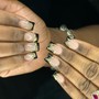 Acrylic Nails, Pedicure - Polish