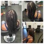 Boho knotless Braids