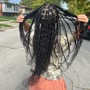 Large butterfly locs (shoulder length)