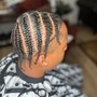 Freestyle Braids (men)/ Cornrows