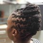 2 strand twists (small/very slender twists)