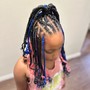 Kid's Braids with wash on natural hair