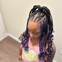 Kid's Braids with wash on natural hair