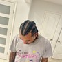 Men Undercut Twist with Natural Hair-Medium size