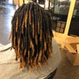 Partial Highlights- up to 8 Locs/ Small Sections Short Hair