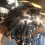 Partial Highlights- up to 8 Locs/ Small Sections Short Hair