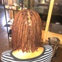 Partial Highlights- up to 8 Locs/ Small Sections Short Hair