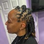 Braids No Hair Added