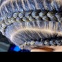 Stitch braids (3-9 braids)