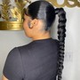 FEED-IN BRAID PONYTAIL(LARGE)