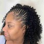 Feed-in braids