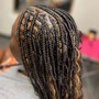 Two feed in braids