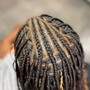 Two feed in braids