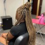 Two feed in braids