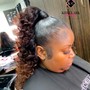 Shampoo and Style (for Relaxed Hair)