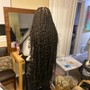 Medium knotless Senegalese Twist