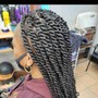 Large size Knotless  Braids