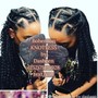 Small KNOTLESS Braids