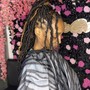 Interlocking Retwist ( baby length -shoulder length)