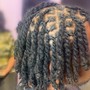 Kids Locs Retwist and style