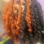 Locs Re twist no style (Retwist only