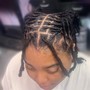 Locs Re twist no style (Retwist only