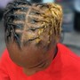 Kids Locs Retwist and style