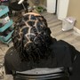 Box braid or two strand twist Extension (feed in)