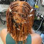 Bleach, Rinse/Dye, and  Treat Locs