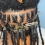 Micro locs (ear length)