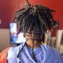 Faux locs over locs