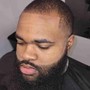 Haircut w/beard trim razor line up