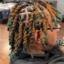 Kids Loc Retwist (starter- shoulder length)