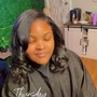 Shampoo conditioning blow dry