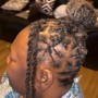 Kid's Shampoo and Braided Style