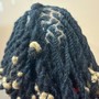 Med Knotless Braids