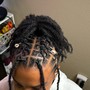 2 Strand twist (half head)