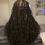 Large Knotless Braids