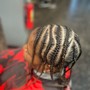 Cornrow style