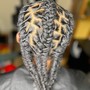 Individual plaits (top)